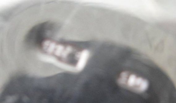 Пара стопок  ((НЭП?) Ag875, позолота,штихель.)