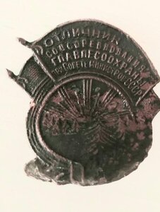 Отличник соцсоревнования ГЛАВЛЕСОХРАНЫ при совете министров
