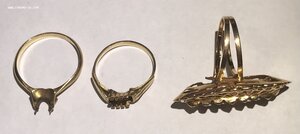 Золотые изделия 750-й пробы. Без камней. По 3150 за грамм.