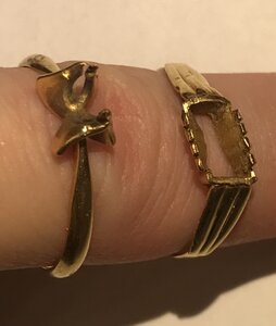 Золотые изделия 750-й пробы. Без камней. По 3150 за грамм.