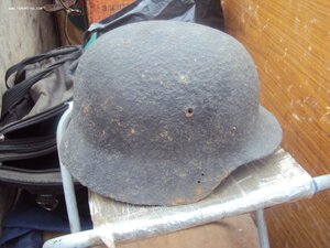 Стальной шлем М42 3 Рейх Вермахт