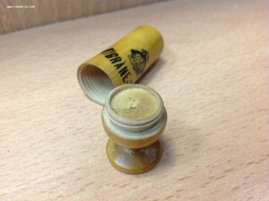 Деревянная бабайка старинная.. закручивается с надписью