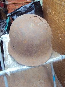 Стальной шлем М35 3 Рейх  Вермахт