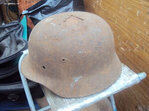 Стальной шлем М35 3 Рейх  Вермахт