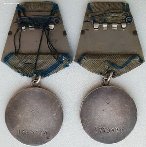 Поляк. Автоматчик. Отваги № 1.384.554 и 2.770.478 ++