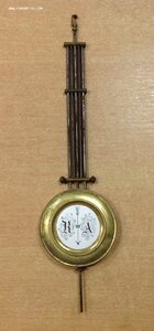 Старинный фарфоровый маятник для настенных часов