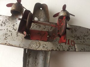 Редкий металлический самолет ЛИ-2 СССР