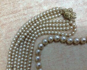 Бусы времён СССР 4 штуки