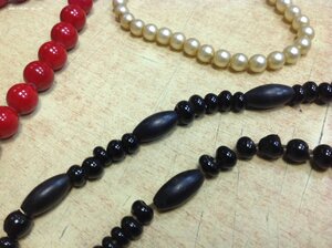 Бусы времён СССР 4 штуки