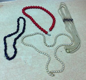 Бусы времён СССР 4 штуки