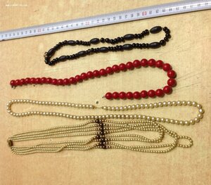 Бусы времён СССР 4 штуки