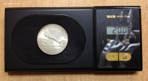 50 Шиллингов Австрия Серебро Олимпиада 1964