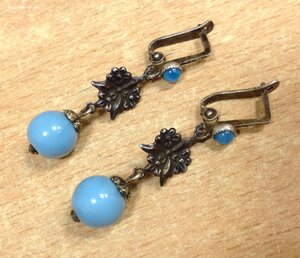 Серьги СССР бижутерия непользованные