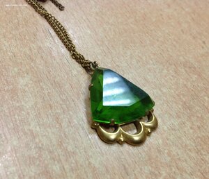 Красивый кулон-подвеска СССР бижутерия