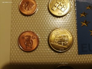 Набор евро в блистера Швеция