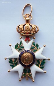 Орден Почётного легиона, Франция, 19 век, эмаль, золото.