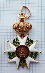 Орден Почётного легиона, Франция, 19 век, эмаль, золото.