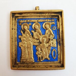 Вершковая икона Св. мученики Кирик и Иулитта