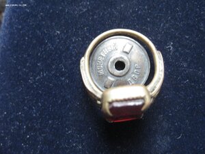 Перстень с винным камнем