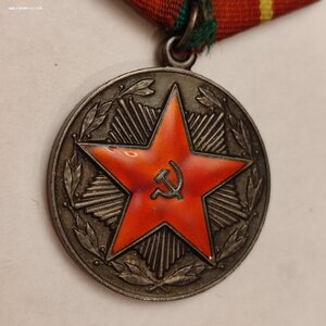 За Безупречную Службу в ВС СССР с документом на моряка.