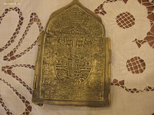 Складень Праздники, эмали