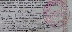 Заем свободы 1917 г II серия 100р. 5% облигация Благовещенск