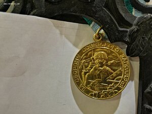 Медаль " За Оборону Советского Заполярья" ЛМД