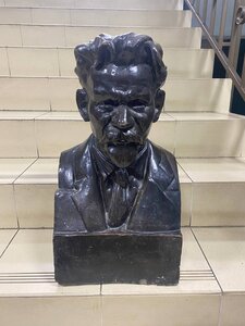 Бюст Калинина Гжель 1932г. Большой. Редкий!
