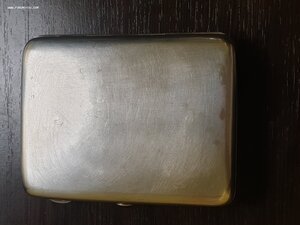 Портсигар "Витязь в Тигровой Шкуре" СЕРЕБРО 875 проба