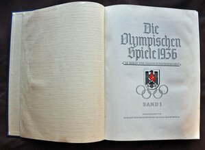 Книги (альбомы) «Olimpia 1936» 1 и 2 том.