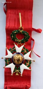 Орден Почетного Легиона Франция, 20 век, золото, шейный.