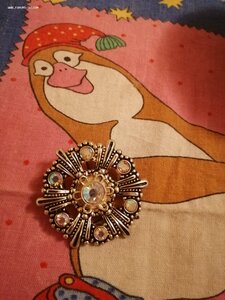 Брошь времён Брежнева