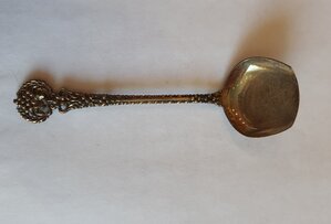 Ложка десертная,серебро 916