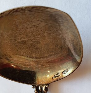 Ложка десертная,серебро 916