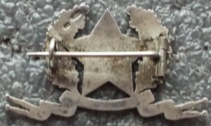 знак союза мусульман 1905г.,серебро