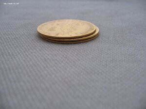 Дукаты Голландия. Золото.1921, 1925, 1928гг.