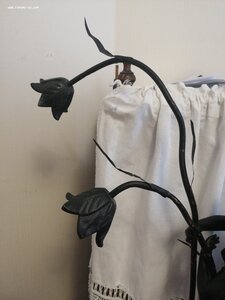 СТАРИННЫЙ РЕДКИЙ СВЕТИЛЬНИК " ДИАНА " ЧУГУН. КУСА СССР. 20-е