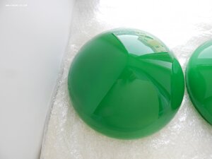 Лампа Настольная ОРЕЛ справа.Сталинский Ампир.Зеленый.Белый