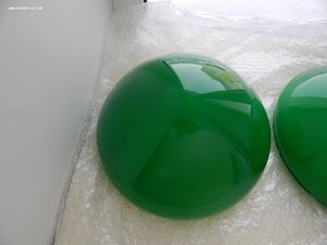 Лампа Настольная ОРЕЛ справа.Сталинский Ампир.Зеленый.Белый