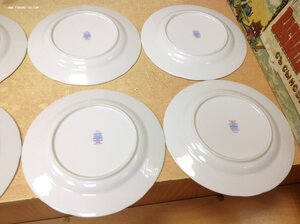 6 тарелок фирмы Яматсу Чори Япония