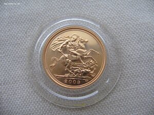 1/2 соверена. 5 монет. 1875, 1900, 1903,1915 и 2003