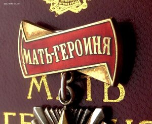 Орден Мать Героиня 12.772 ( Номер под Клеймом ) + Документ