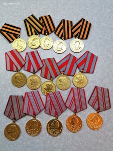 Медали "ЗПГ", 30 лет, 40 лет