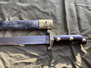 тесак солдатский обр. 1842 года (Швейцария)