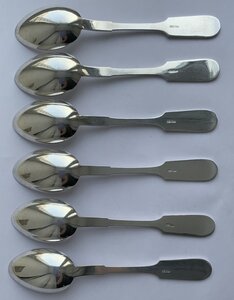 Комплект чайных ложек (дизайн до 1917 года) 875 пр., 6 шт.