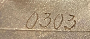 Краб номер 303 с пробивкой