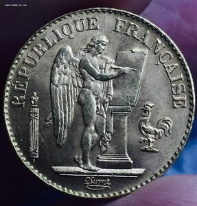 ФРАНЦИЯ, 20 франков, 1897 "АНГЕЛ"