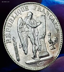 ФРАНЦИЯ, 20 франков, 1897 "АНГЕЛ"