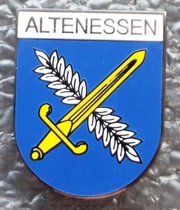 герб Альтенэссен,знак клуба "Фалеристика"