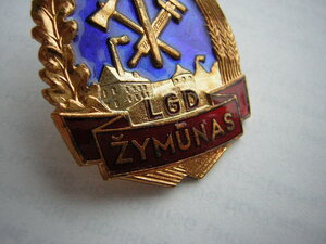 Отличник ДПО Литовской ССР(№ 517)